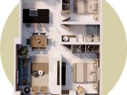 Departamento en venta en Jardines del Bosque Norte