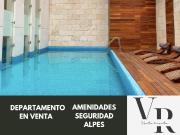 Departamento en venta en Los Alpes, amenidades, listo...