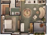 Departamento en Venta en Montes de Amé, Mérida