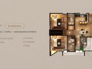 Departamento en venta en Montes de Ame, Cancún, Yucatán