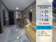 Departamento en venta en Nápoles, Benito Juárez, Ciudad...