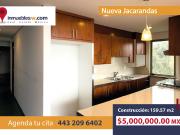 DEPARTAMENTO EN VENTA EN NUEVA JACARANDAS, MORELIA