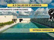 Departamento en venta en Playa del Carmen con rooftop y...