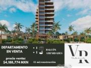 Departamento en venta en Puerto Morelos, con amenidades...