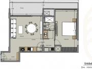 Departamento en venta en residencial privado en Cancún 1549