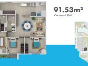 Departamento en venta en Residencial Zacatenco, Gustavo...