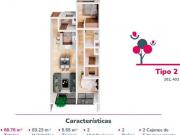 Departamento en venta en Roma Sur