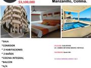 Departamento en venta en Salagua, Manzanillo, Colima