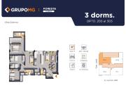 Departamento en venta en San Borja a S/751,483