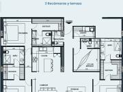 Departamento en venta en Santa Gertrudis Copo, Mérida,...