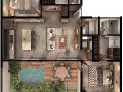 Departamento en Venta en Temozón Norte, Mérida