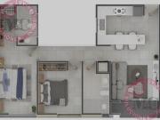 Departamento en venta en Torre Zatae, Aguascalientes