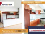 DEPARTAMENTO EN VENTA EN TORRES MONARCA ALTOZANO, MORELIA