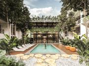 Departamento en venta en Tulum 1 recamara con Seguridad...