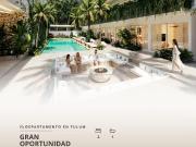Departamento en venta en Tulum con 2 habitaciones