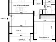 DEPARTAMENTO EN TULUM DE 1 HABITACIÓN CON JACUZZI...