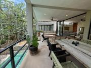 DEPARTAMENTO EN VENTA EN TULUM DE 3 HABITACIONES Y TERRAZA