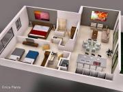 DEPARTAMENTO EN VENTA EN ZIBATA, DENTRO DE CONDOMINIO...