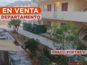 DEPARTAMENTO EN VENTA, FRACC. POETAS