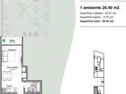 Venta Monoambiente a Estrenar en edificio con Amenities...