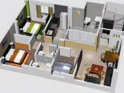 DEPARTAMENTO EN VENTA INDEPENDENCIA EN GRIS PISO 4