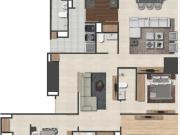 Departamento en venta Manigua Interlomas cerca de Santa Fe