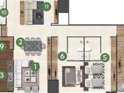 Departamento en Venta para estrenar en Manigua PS