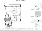 Departamento en venta Puerto Cancún SLS Marina Beach