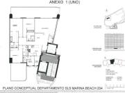 Departamento en venta Puerto Cancún SLS Marina Beach