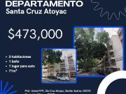 Departamento en venta Santa Cruz Atoyac