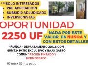 Departamento en Ñuñoa con patio privado – mejor precio...
