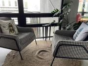 Departamento equipado y amueblado 2 recamaras Torre W