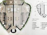 Departamento exclusivo en Campestre Cancún, 1 Recamara,...