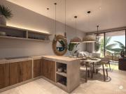 Departamento exclusivo en Puerto Morelos de 1 habitación...