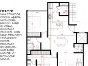 DEPARTAMENTO EXTERIOR CON BALCON EN COL. DEL VALLE NORTE