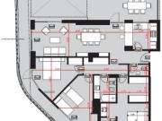 Departamento frente a Plaza Alberdi