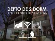 Departamento frente a Plaza Urquiza en Villa Elisa