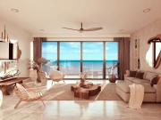 Departamento frente al mar, con club de playa, 2...