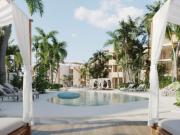 Departamento frente al mar con club de playa, areas...