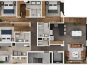 Departamento GH en Preventa en Polanco 3R/3.5B/2E...