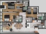 Departamento listo para estrenar, tu nuevo hogar en Santa Fe