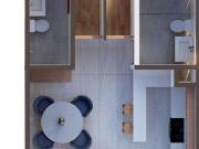 Departamento moderno con balcón y el mejor diseño de la...