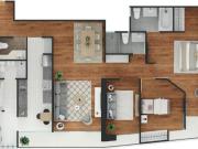 Departamento moderno en San Antonio~Miraflores