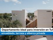 Departamento moderno en Tulum – 1 recámara, alberca...