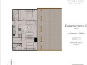 Departamento Moderno Hidalgo Residences con Gran Terraza...