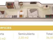 Departamento monoambiente a estrenar Maipú al 1.000...