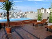 Departamento monoambiente con balcón y amenitis en venta...