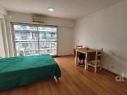 Departamento monoambiente con balcón en Palermo en Alquiler