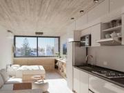 Departamento monoambiente con patio en Pichincha, Rosario