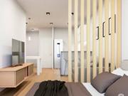 Departamento monoambiente contrafrente en Coghlan
